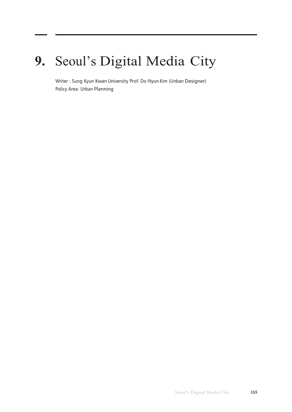 9. Seoul's Digital Media City