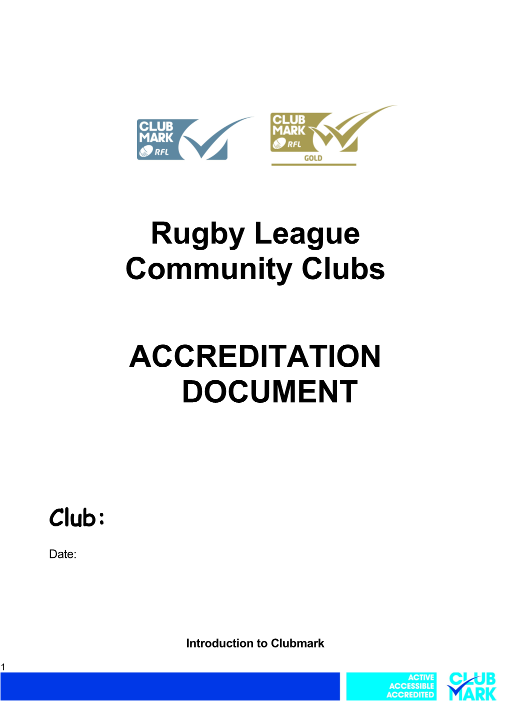 Rugby League Active Sports Clubs