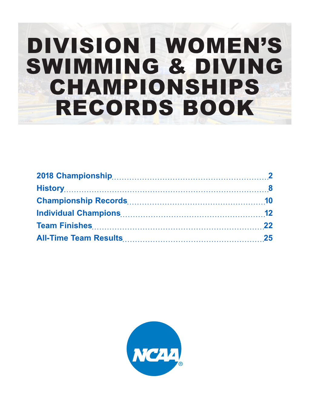 Division I Women's Swimming & Diving Championships