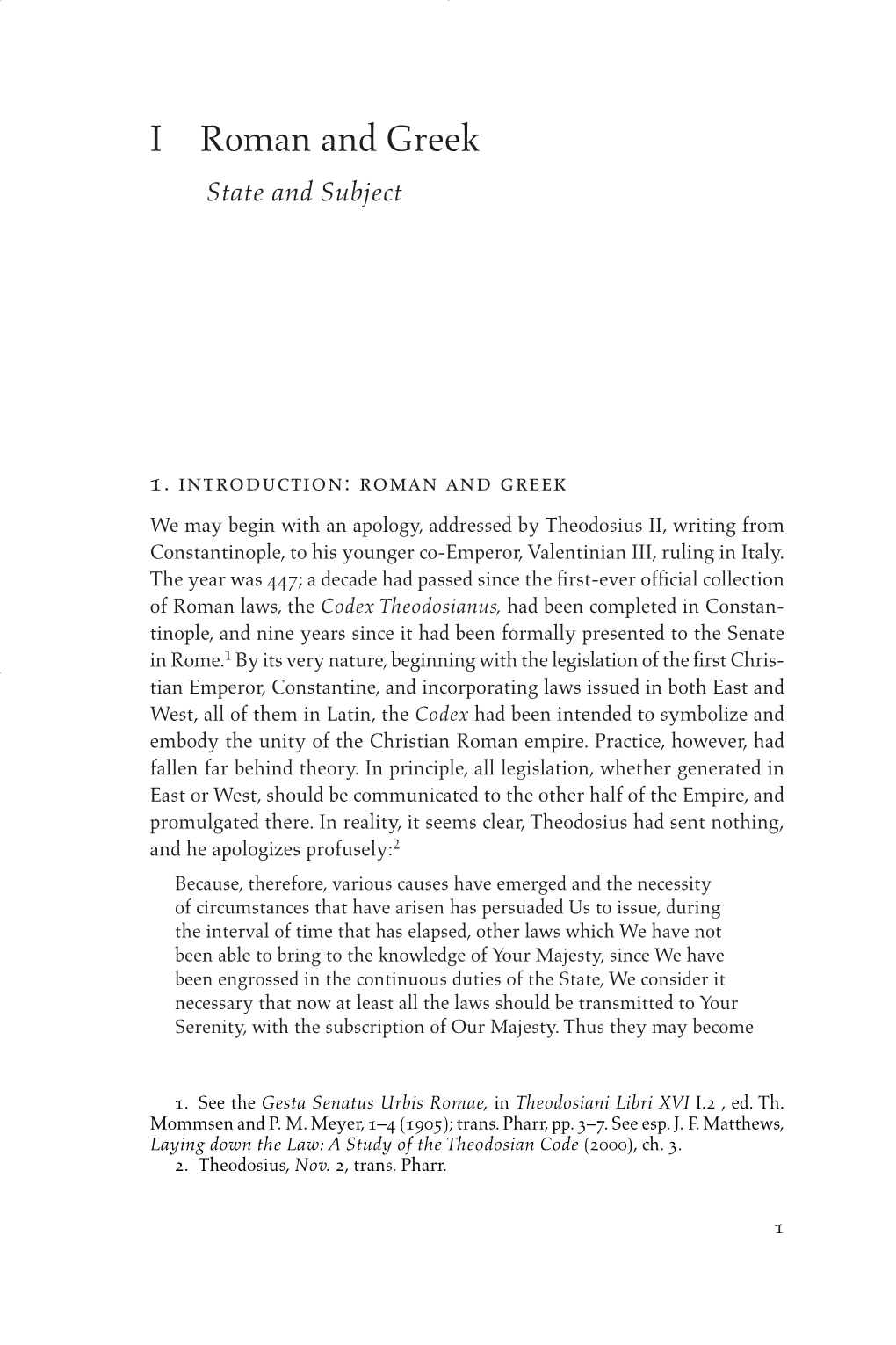 1.Millar, Greek Roman Empire 12/21/05 12:47 PM Page 1