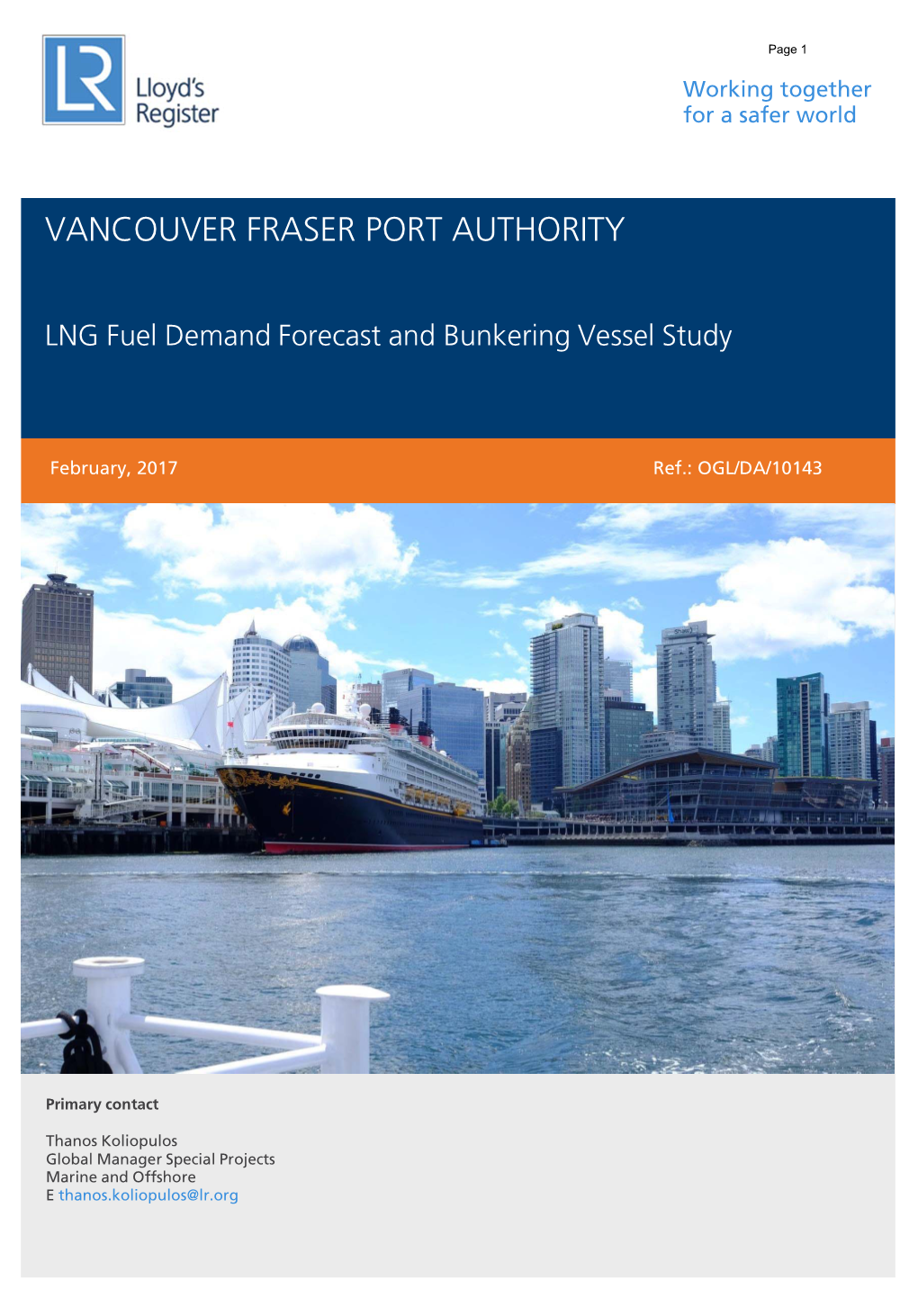 Vancouver Fraser Port Authority