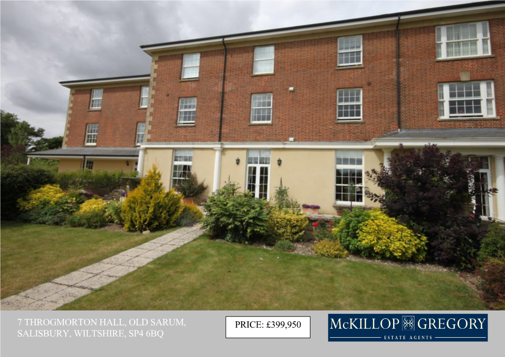 7 Throgmorton Hall, Old Sarum