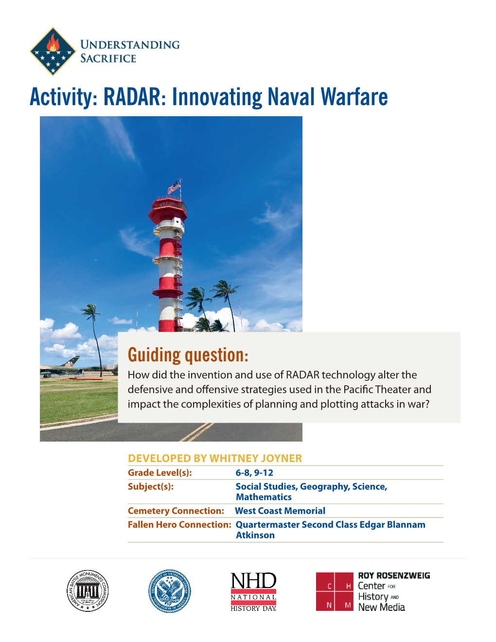 RADAR: Innovating Naval Warfare