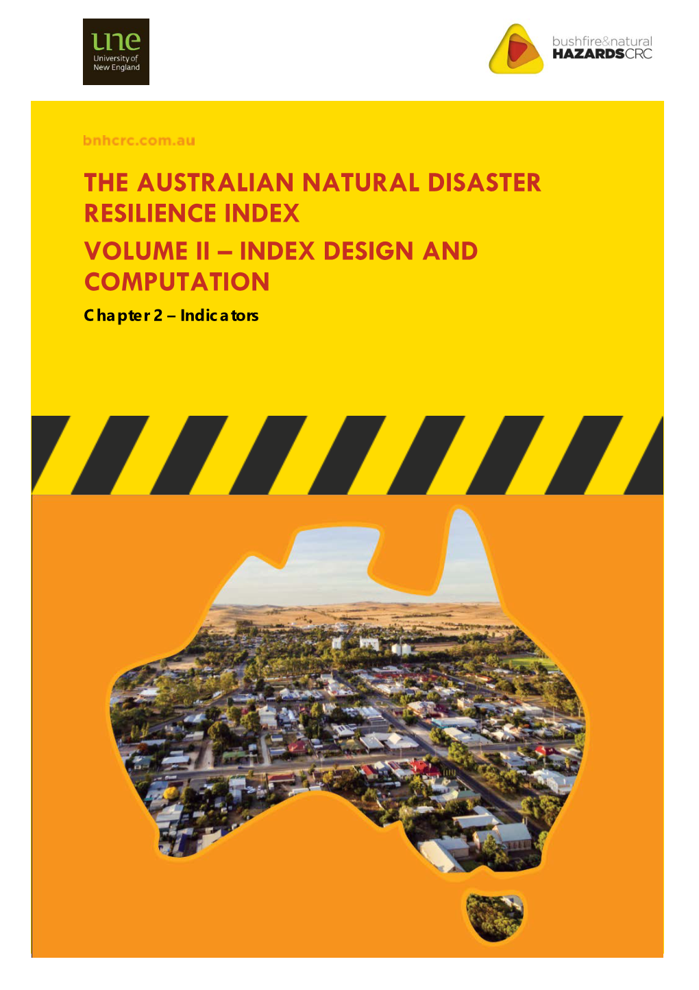 The Australian Natural Disaster Resilience Index