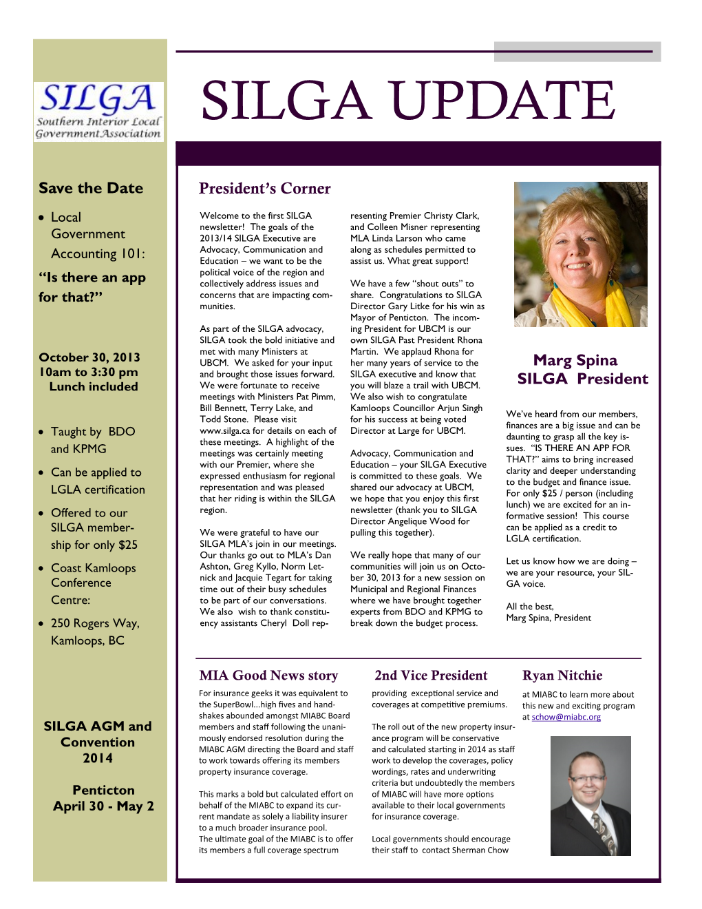 Silga Update