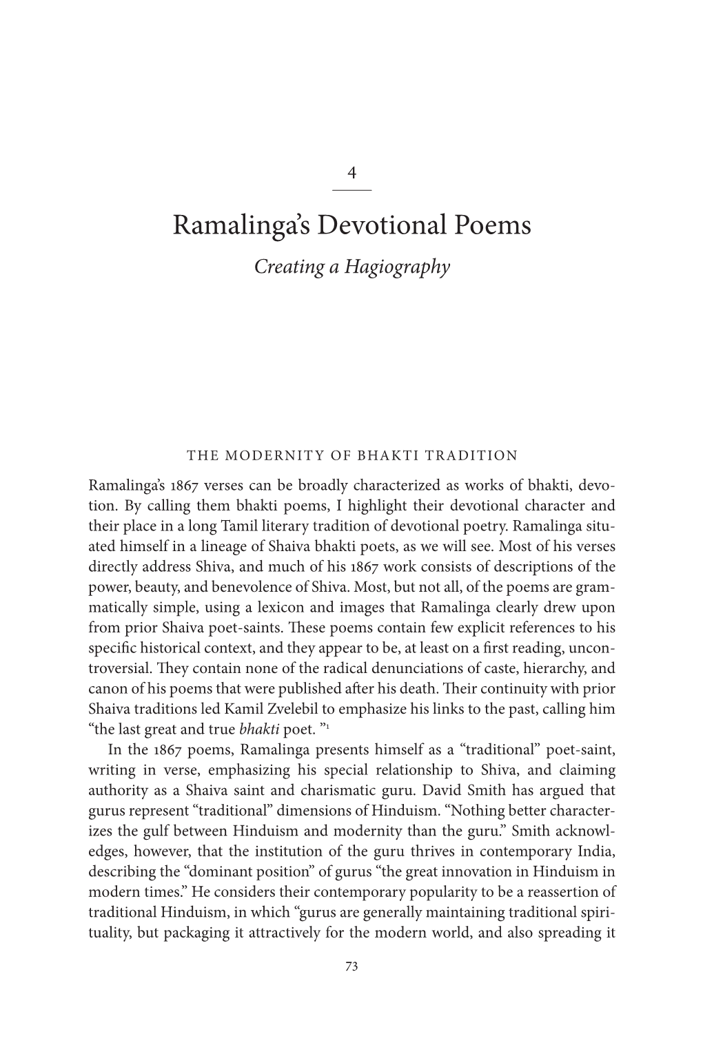 Ramalinga's Devotional Poems