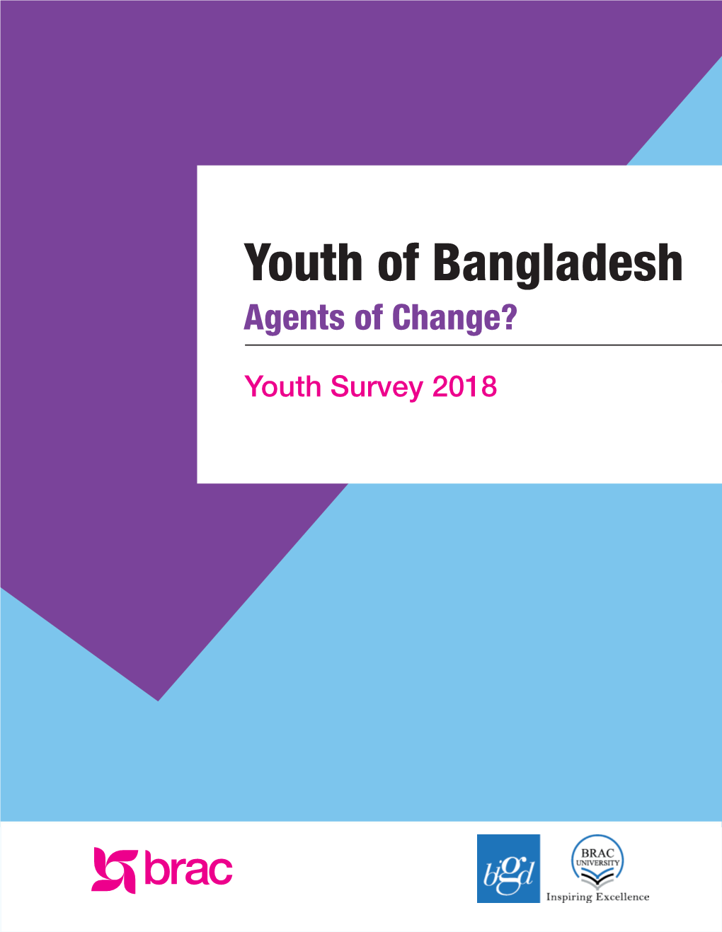 Youth Survey: Youth of Bangladesh; Agents of Change