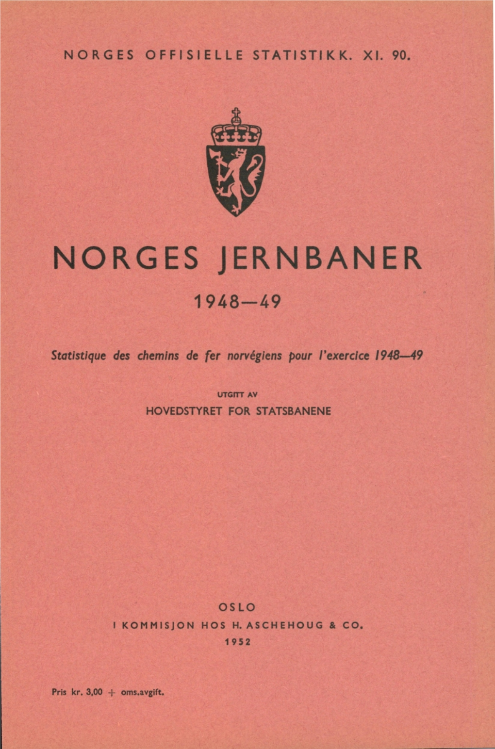 Norges Jernbaner 1948-1949
