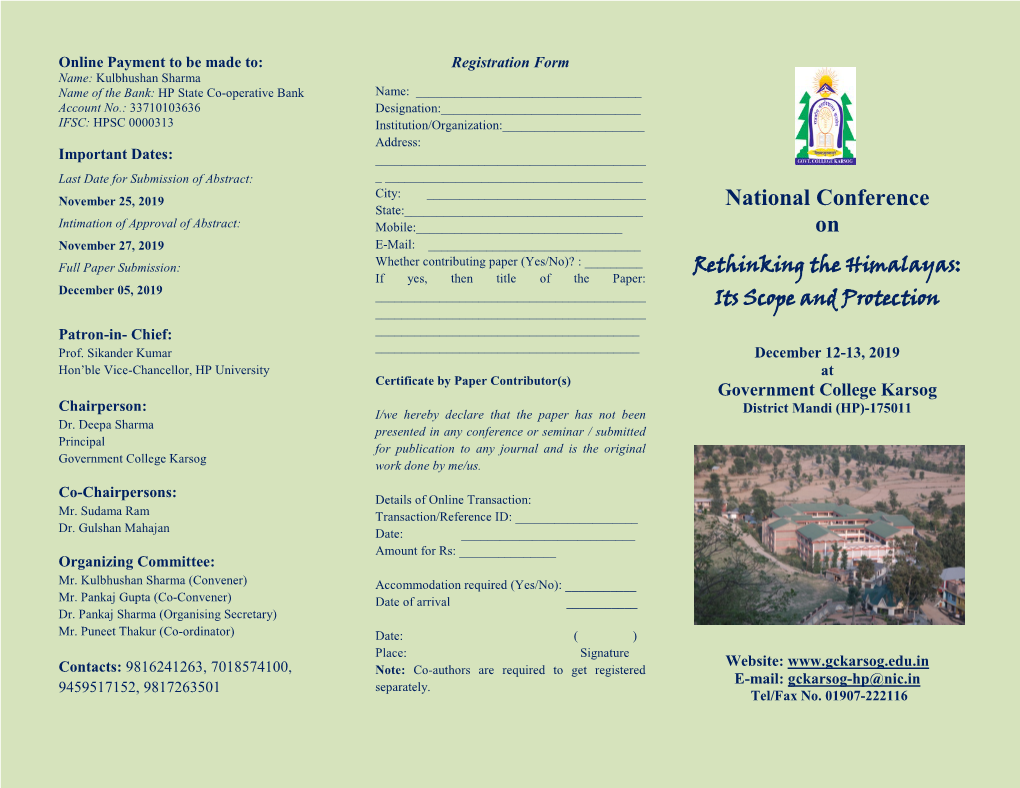 National Conference On