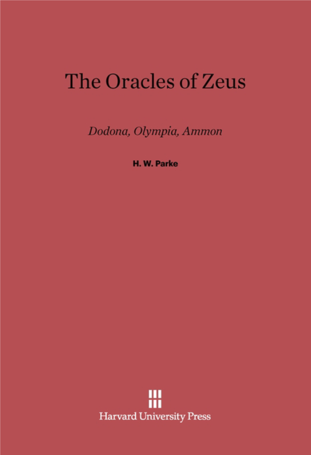 The Oracles. of Zeus