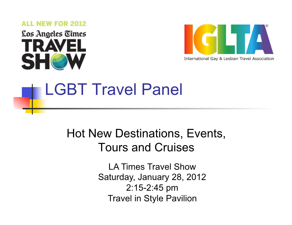 LA Times Travel Show 2012