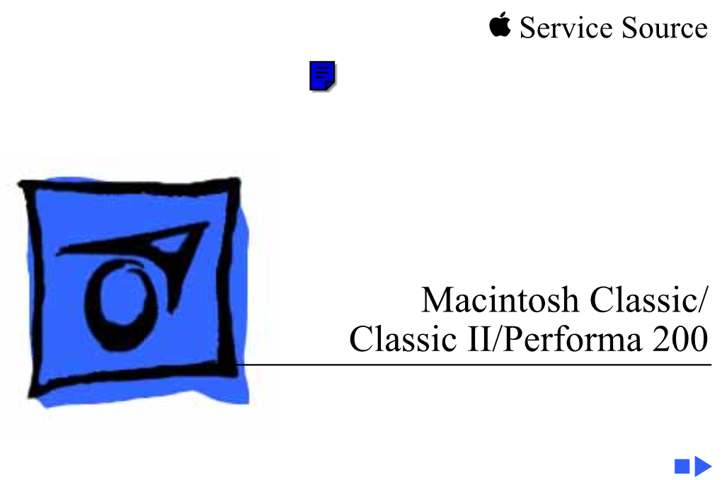 Macintosh Classic/ Classic II/Performa 200