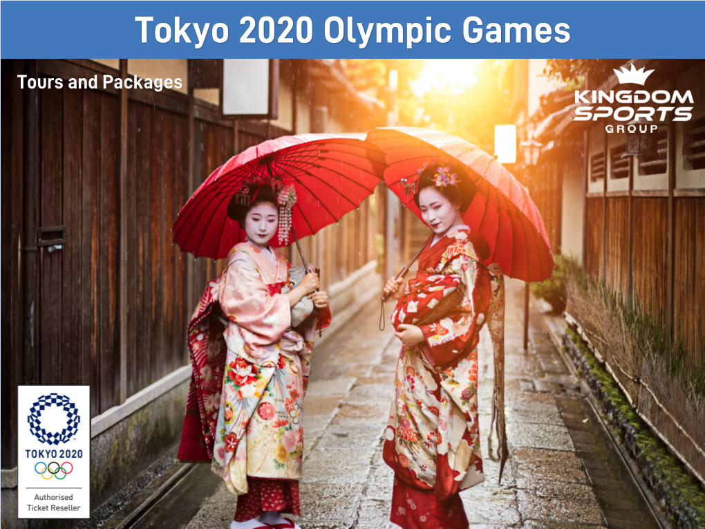 Tokyo 2020 Olympic Games