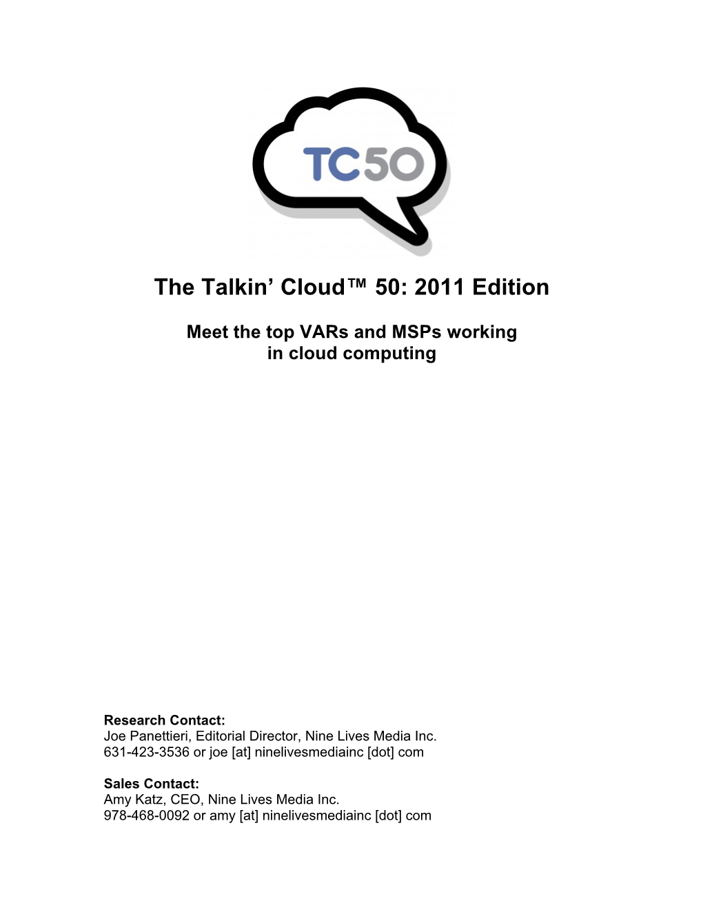 The Talkin' Cloud™ 50