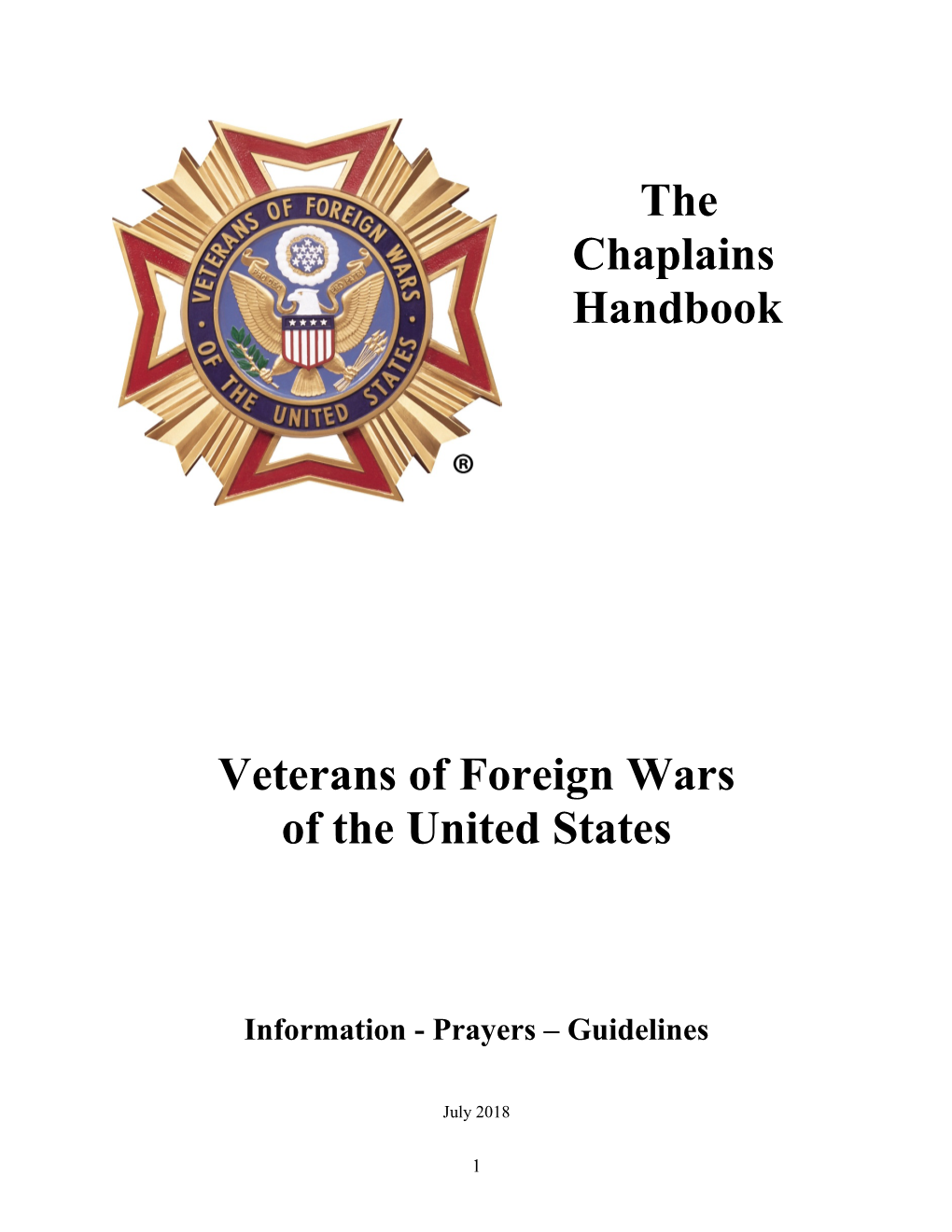 The Chaplains Handbook