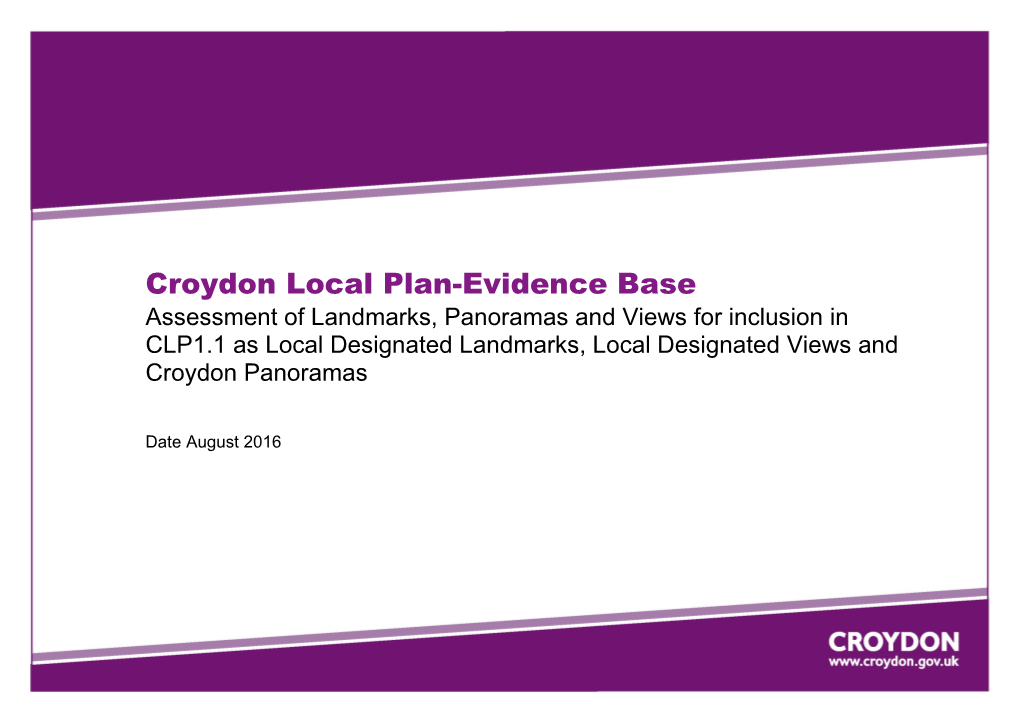 Assessment of Views Evidence for Proposed