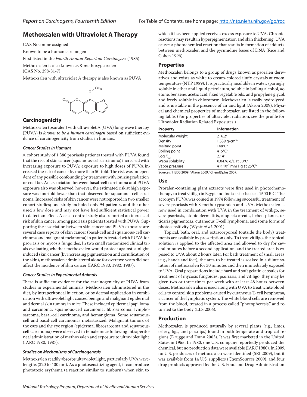 Methoxsalen with Ultraviolet a Therapy Which It Has Been Applied Receives Excess Exposure to UVA