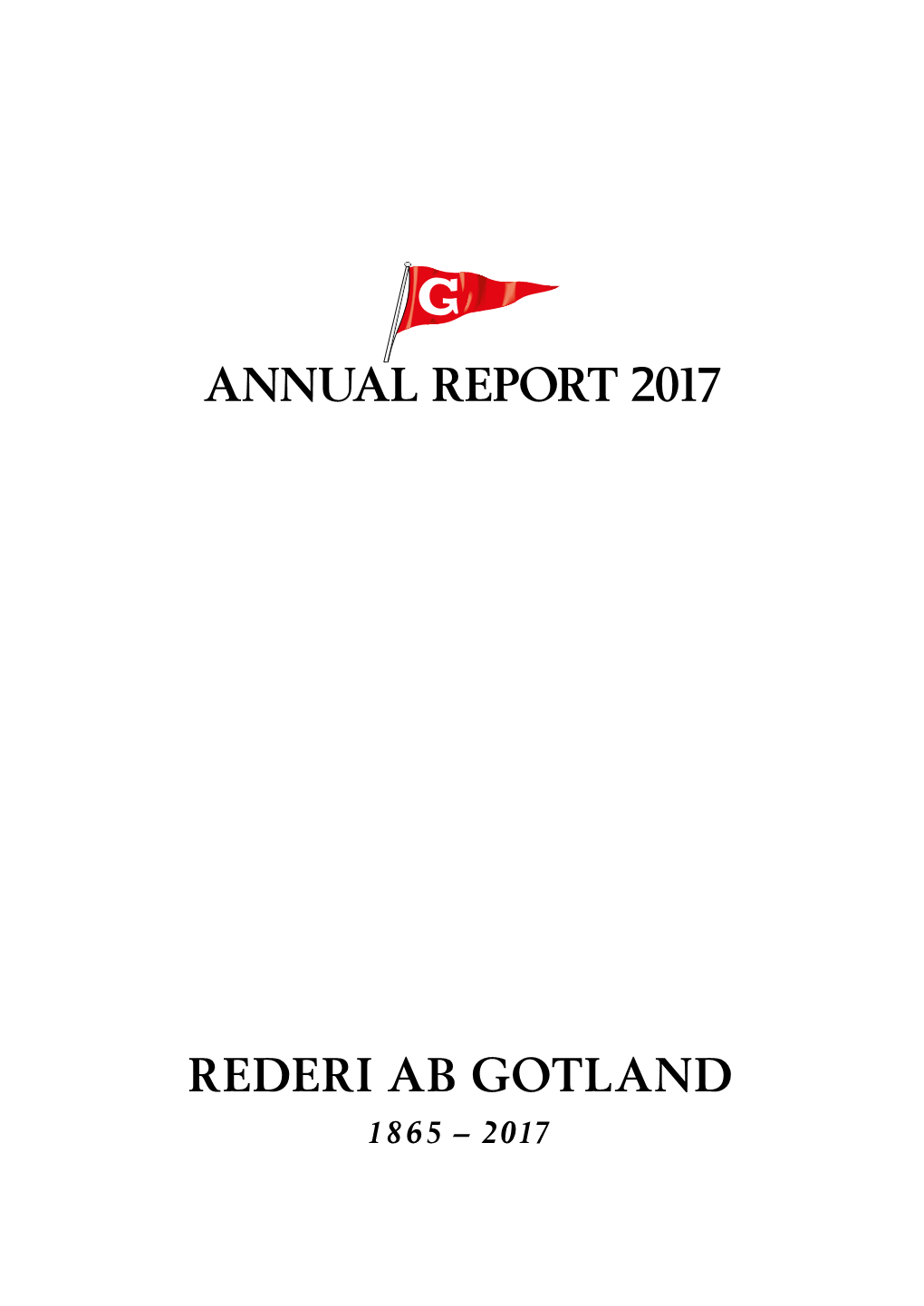 Rederi Ab Gotland Annual Report 2017