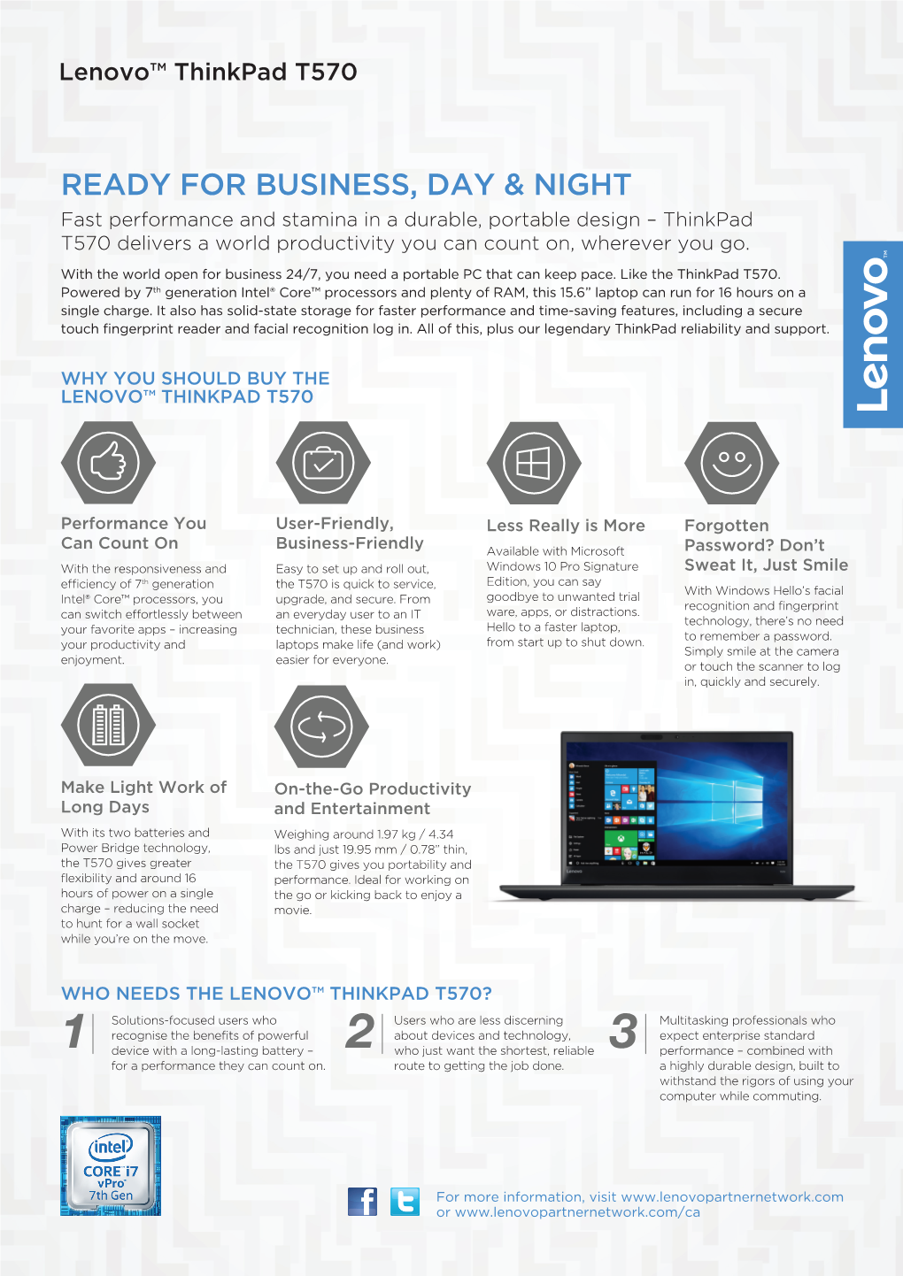 Lenovo™ Thinkpad T570