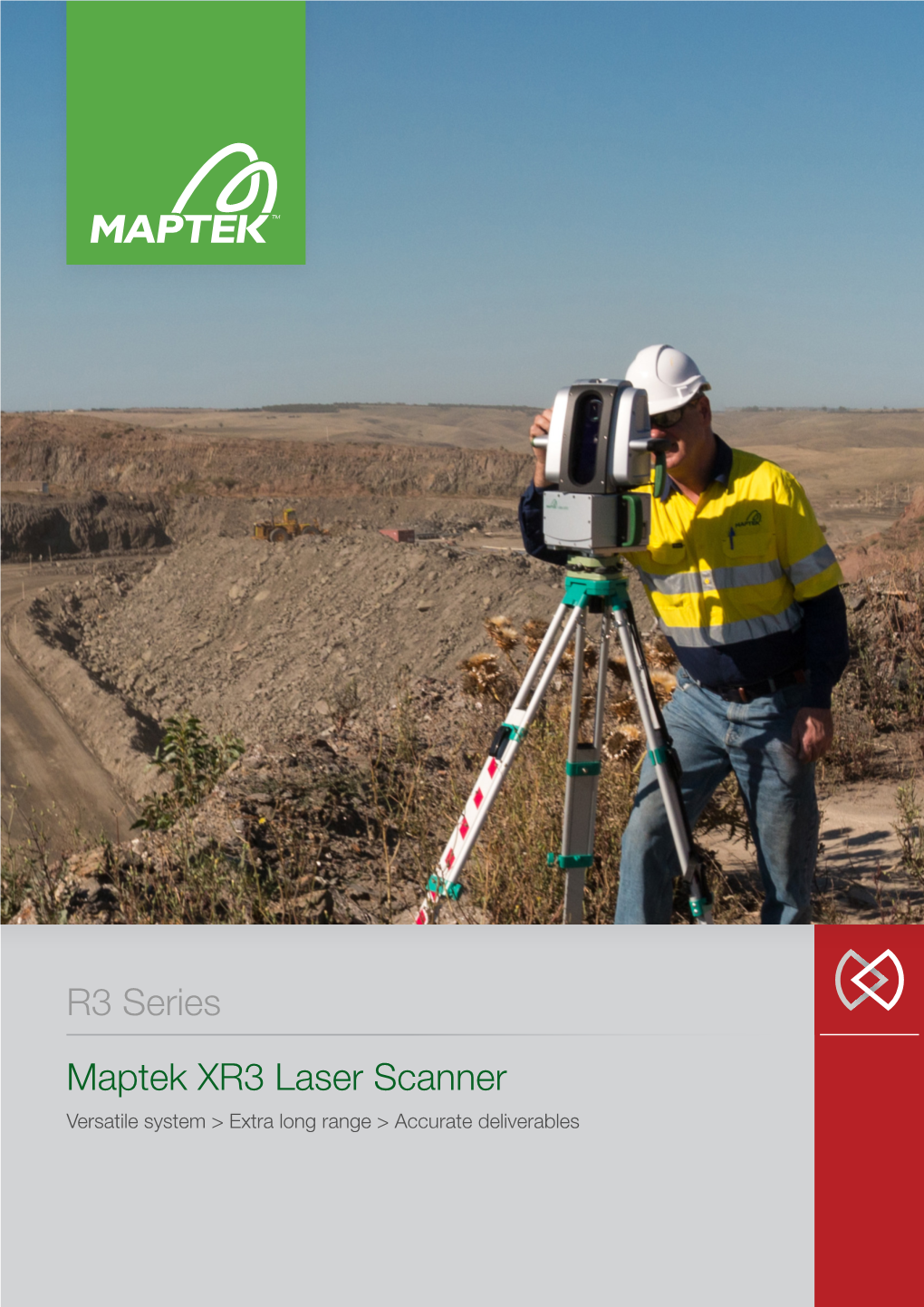 Maptek XR3 Laser Scanner R3 Series