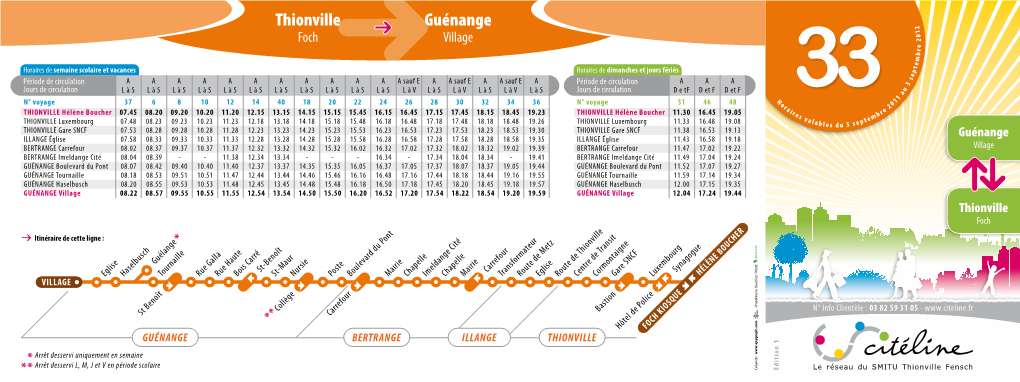 Thionville Guénange