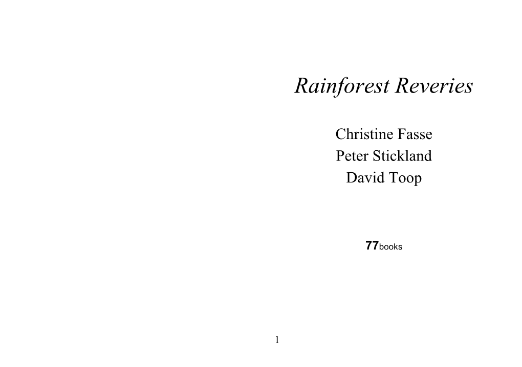 Rainforest Reveries