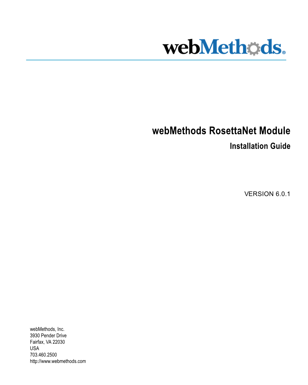 Webmethods Rosettanet Module Installation Guide