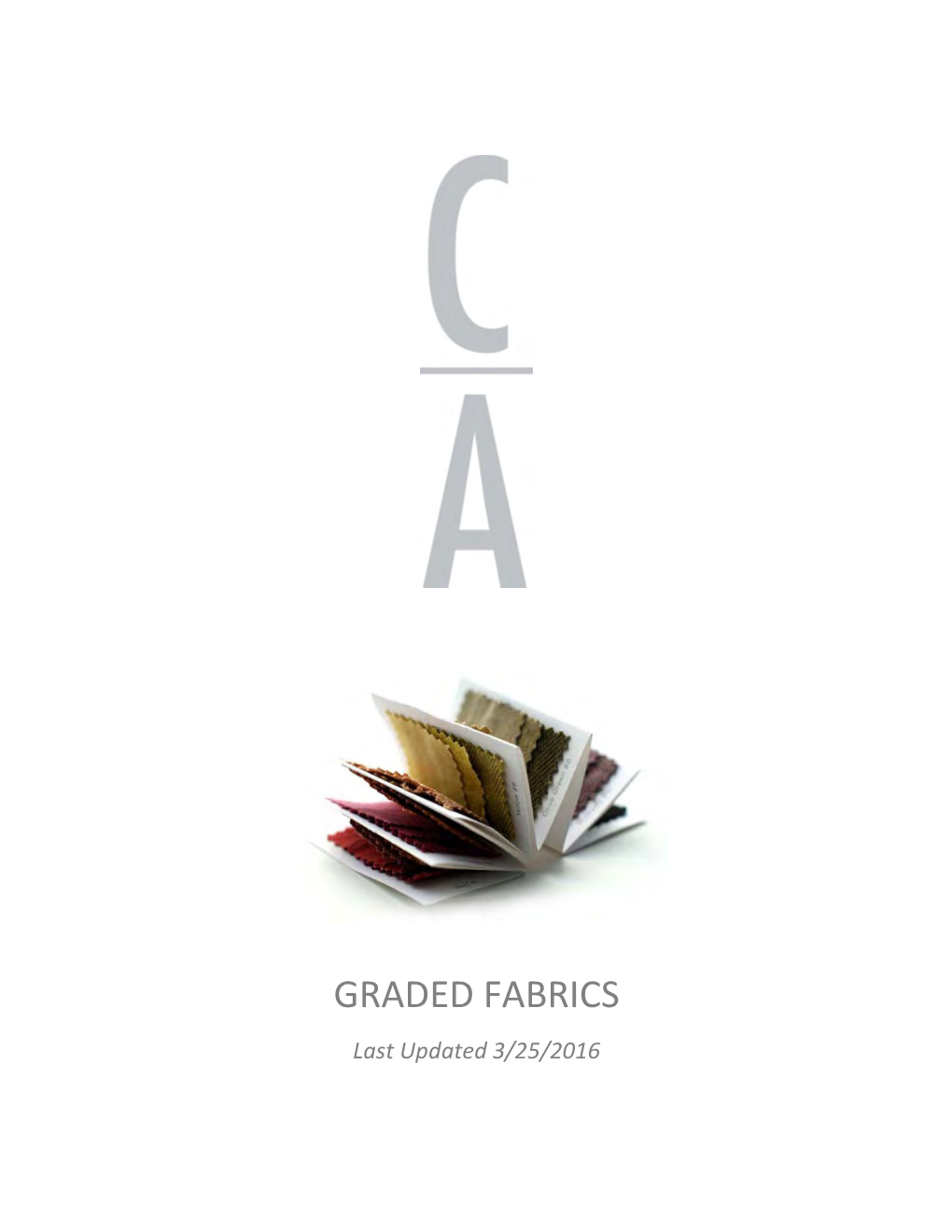 Graded Fabrics