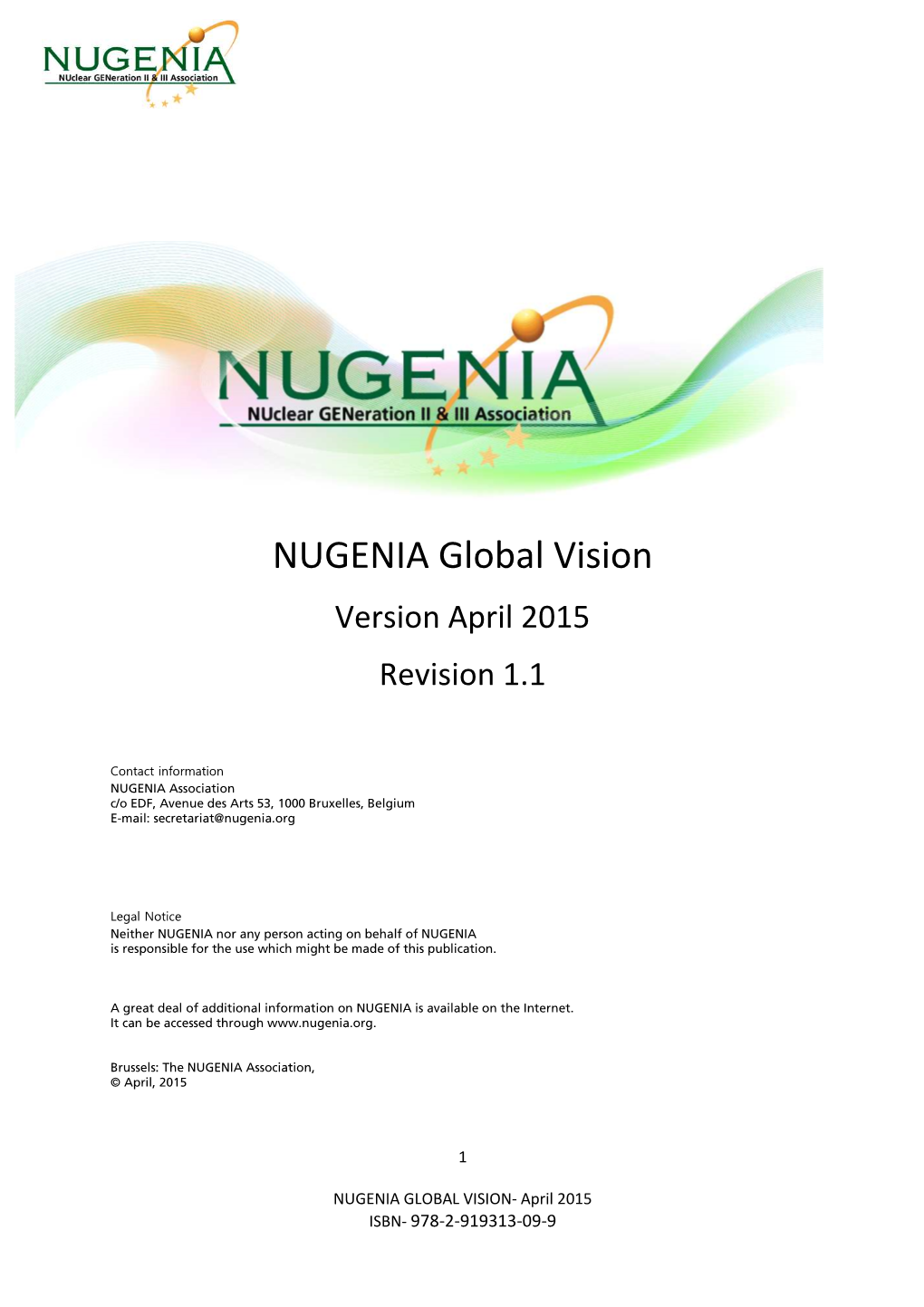 NUGENIA Global Vision Document