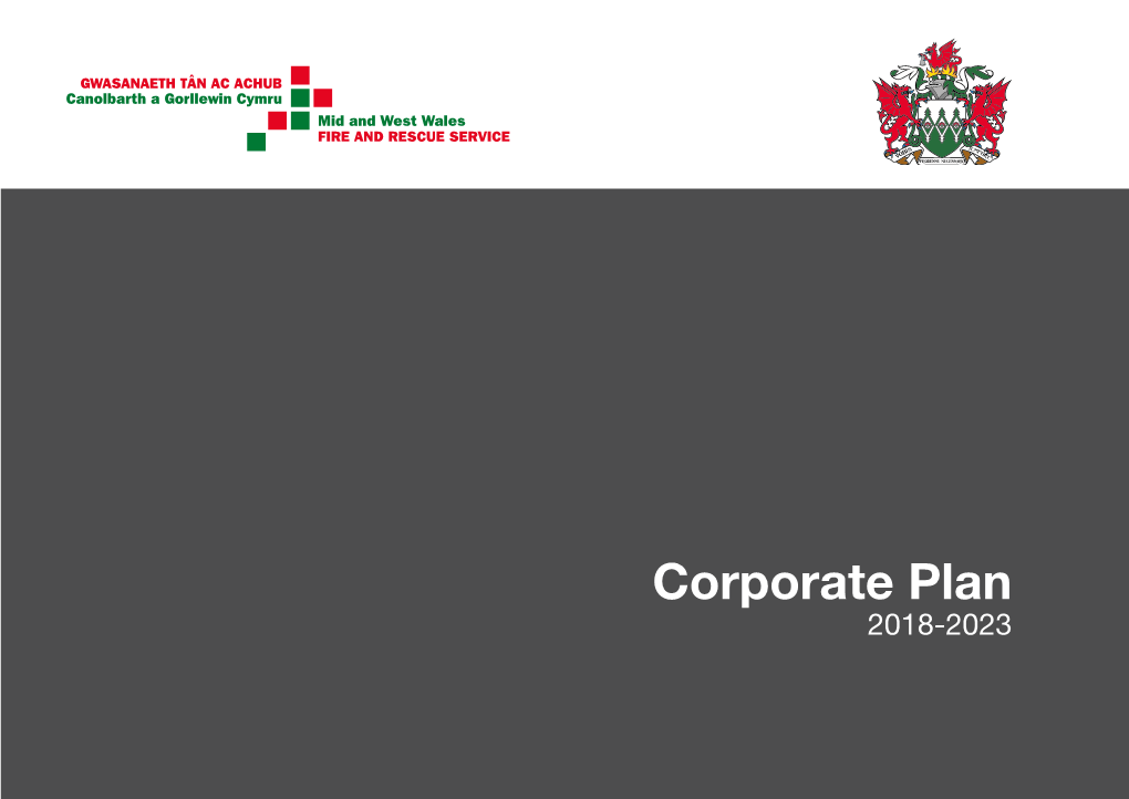 Corporate Plan 2018-2023