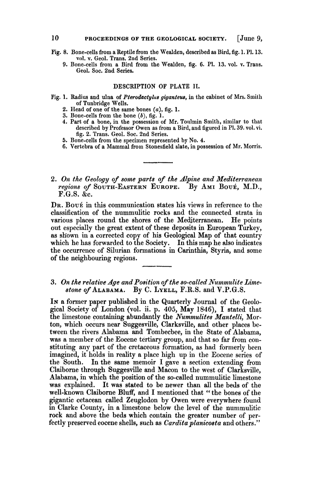 On the Relative Age and Position of the So-Called Nummulite Limestone Of