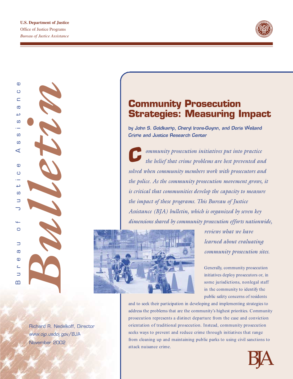 Community Prosecution Strategies: Measuring Impact