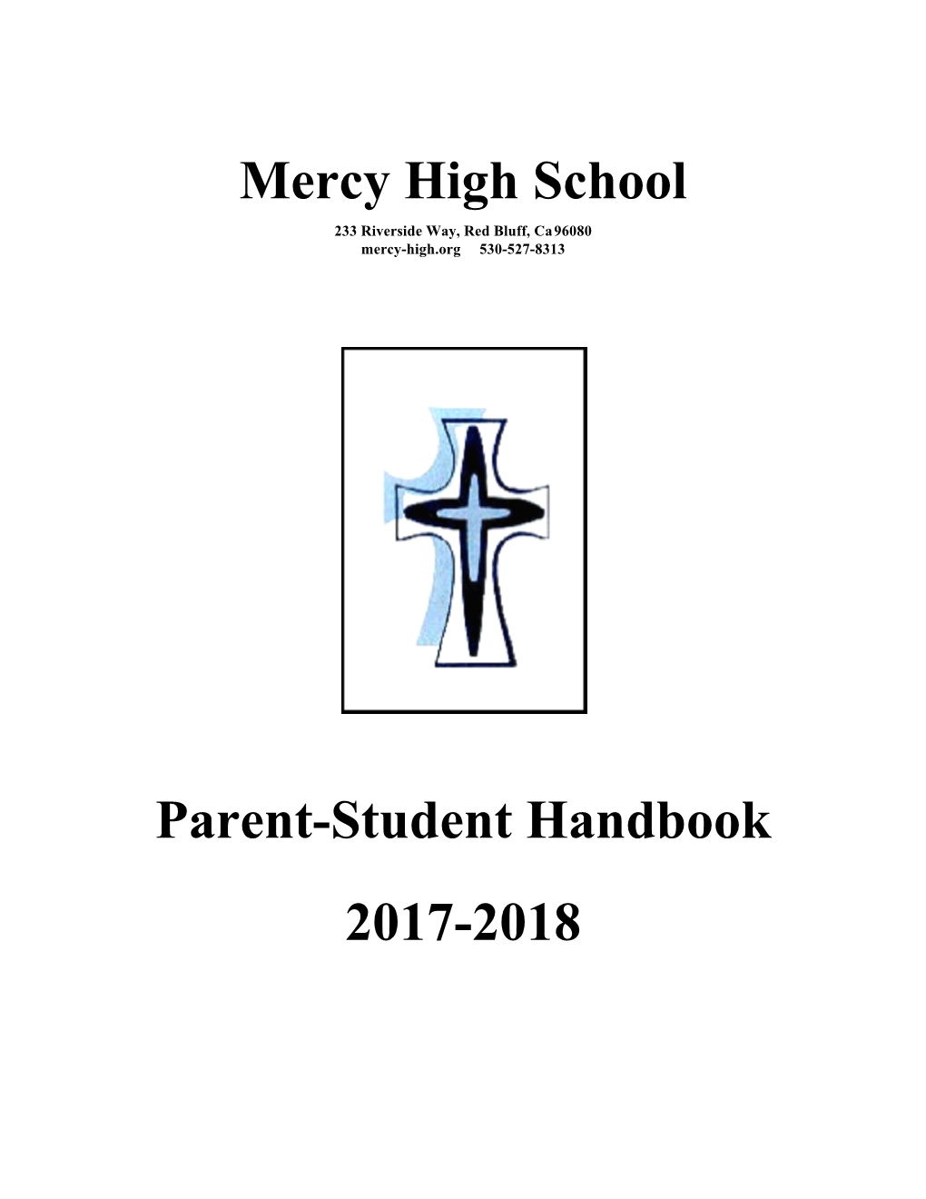 Mercy High School Parent-Student Handbook 2017-2018