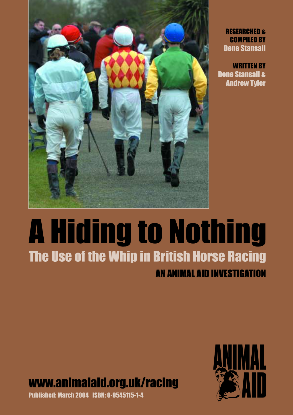 A Hiding to Nothing – the Use of the Whip in British Horse Racing