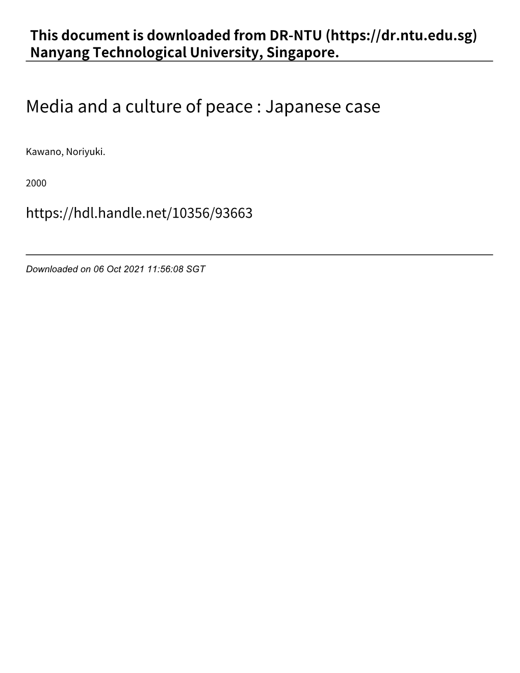 Japanese Case