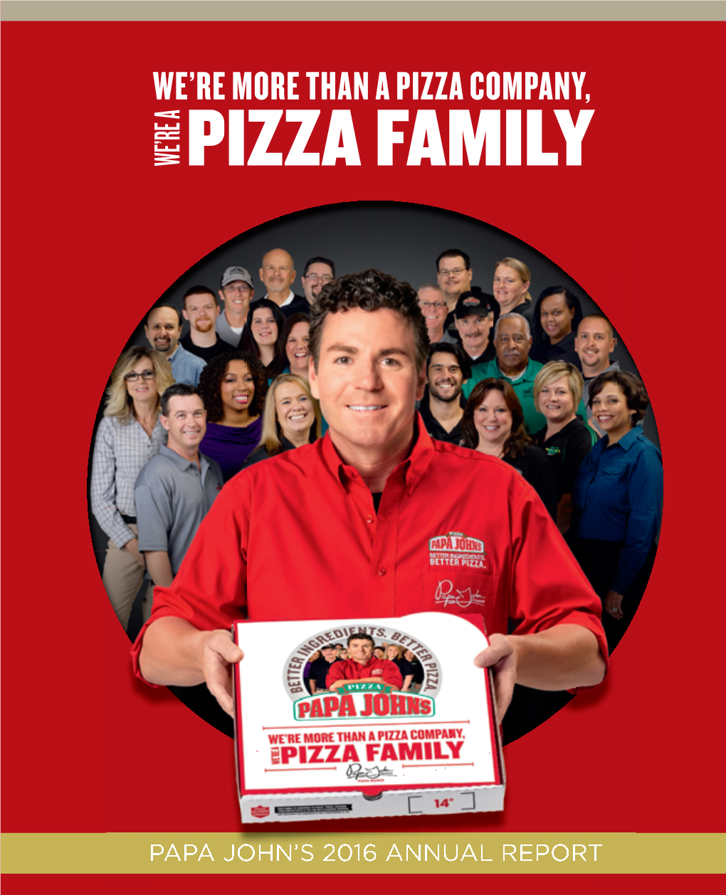 We're More Than a Pizza Company