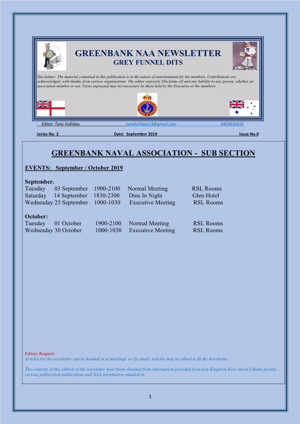 Greenbank Naa Newsletter Grey Funnel Dits