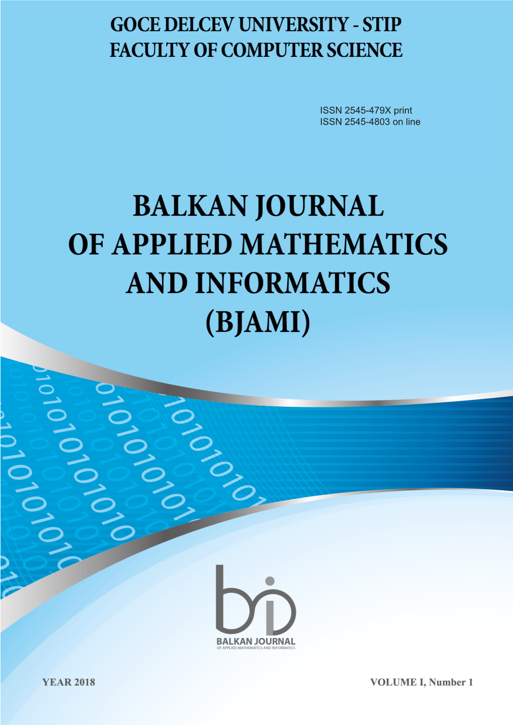 Balkan Journal of Applied Mathematics and Informatics