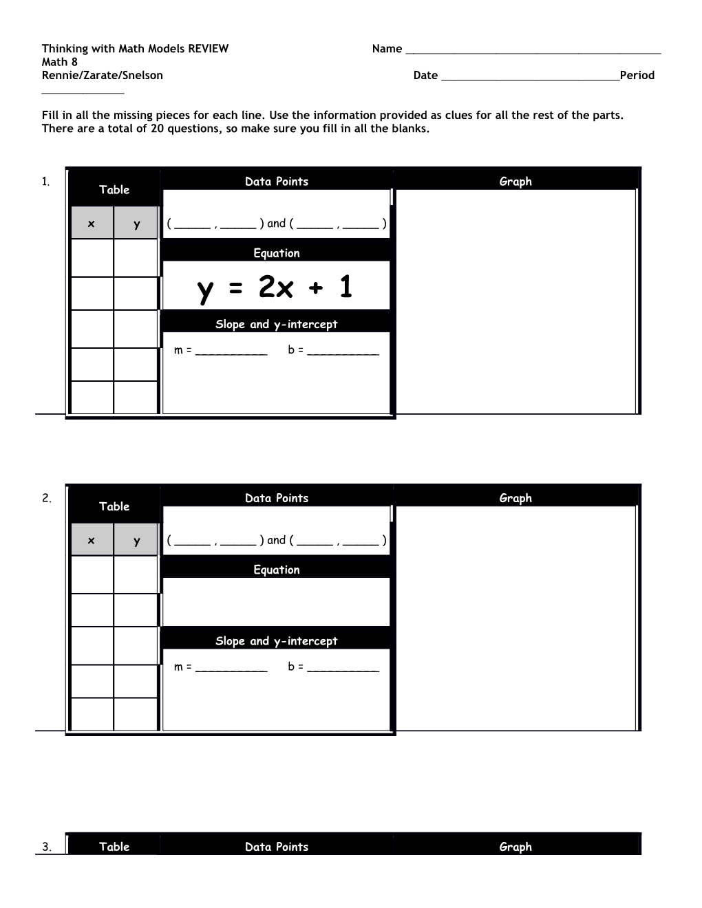 CMP 8 Thinking with Mathematical Models