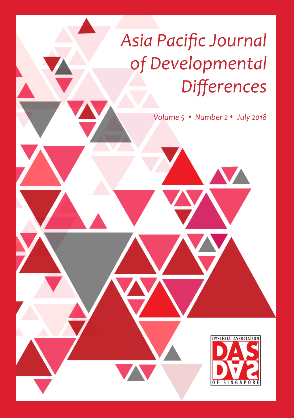 Asia Pacific Journal of Developmental Differences