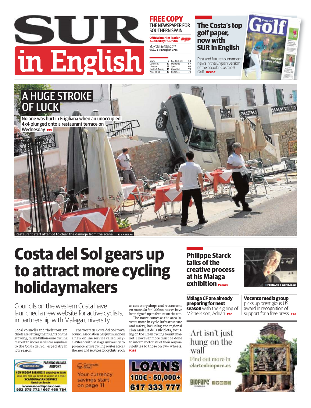 Costa Del Sol Gears up to Attract More Cycling Holidaymakers