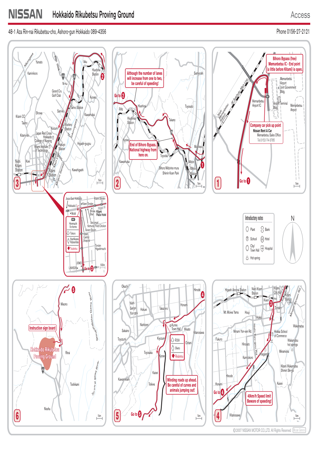 Hokkaido Rikubetsu Proving Ground Access