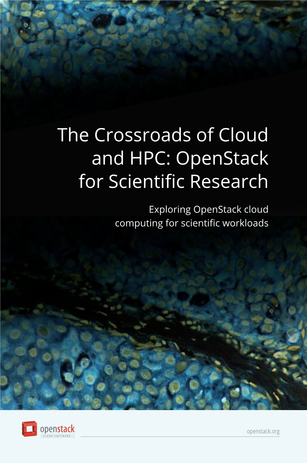 The Crossroads of Cloud and HPC: Openstack for Scientific Research