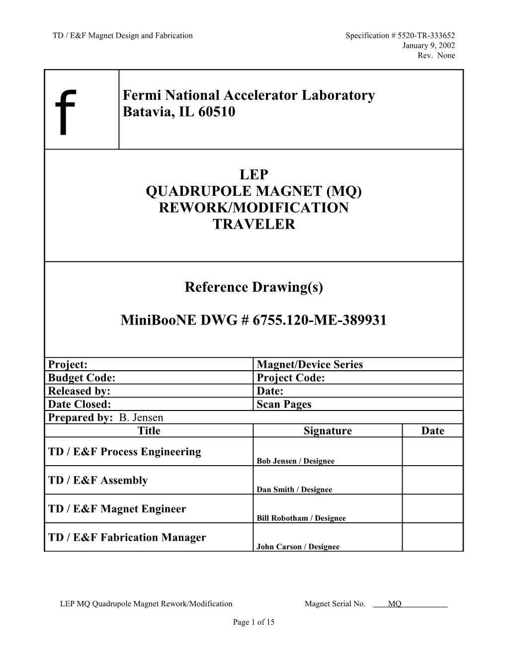 EPB Dipole Manifolding