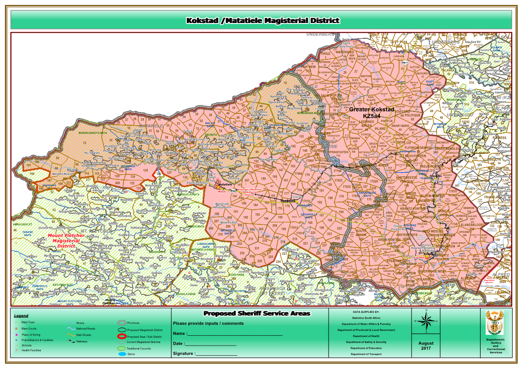 Kokstad /Matatiele Magisterial District Kokstad /Matatiele Magisterial District