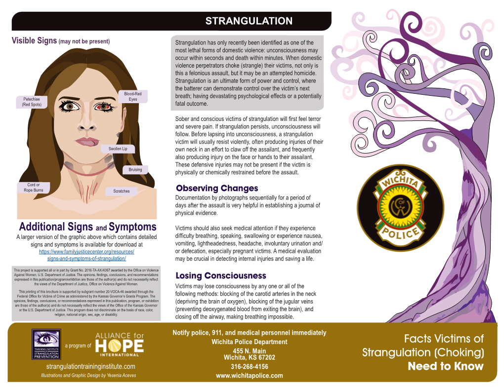 Facts Victims of Strangulation (Choking) Need to Know