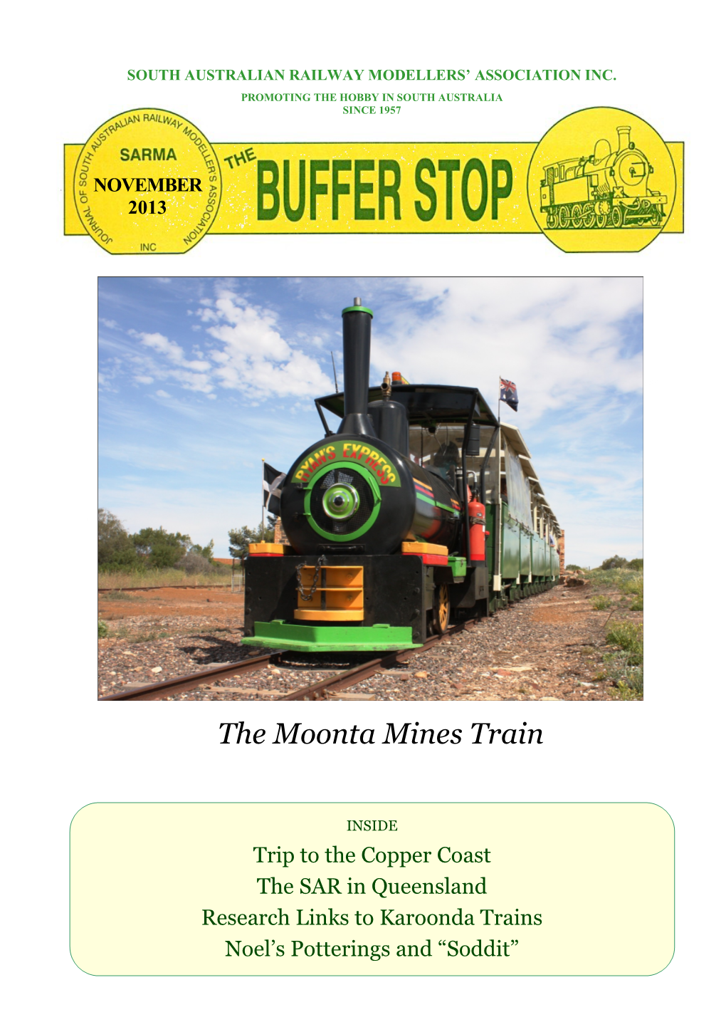 The Moonta Mines Train