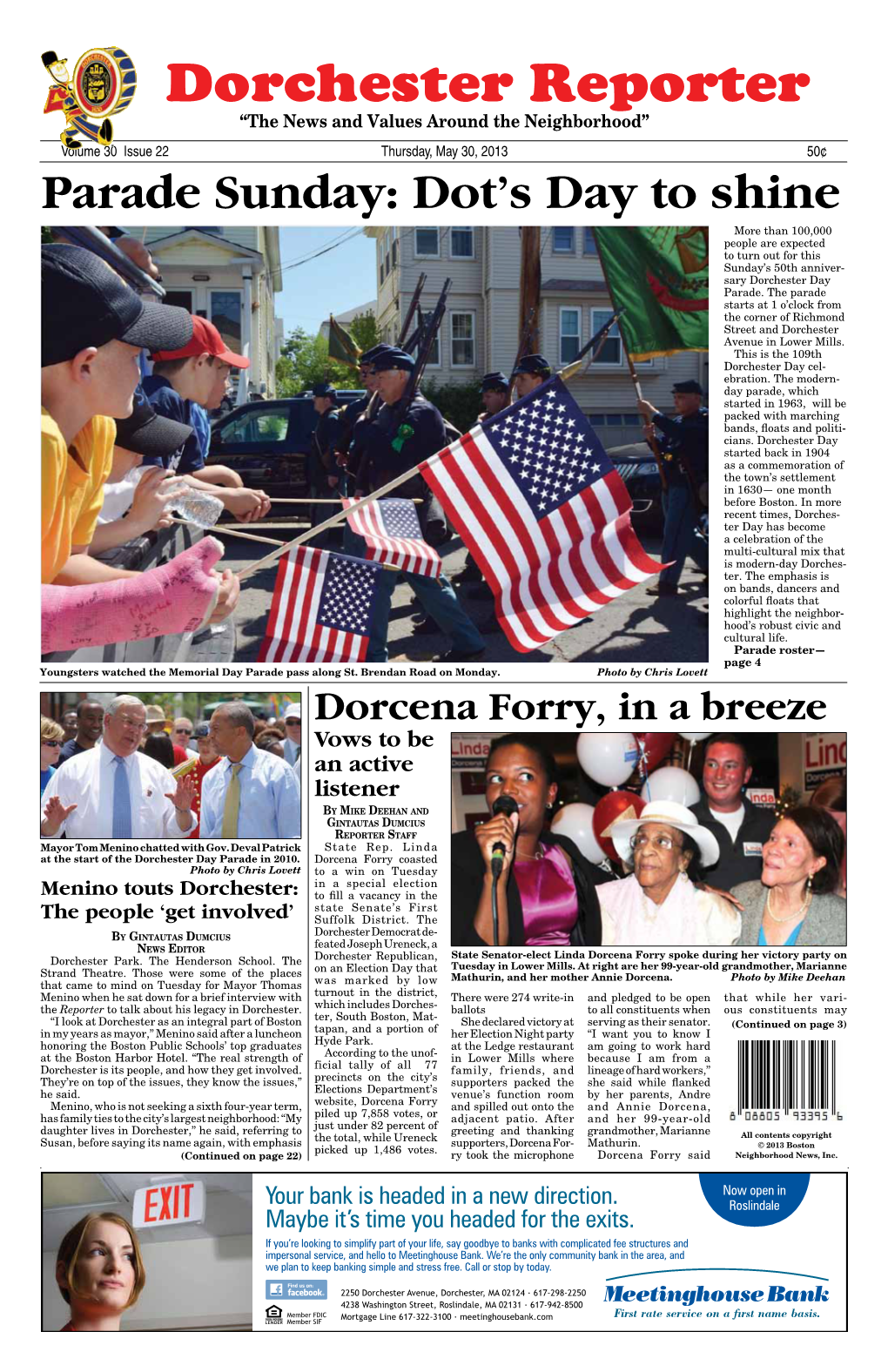 398 Neponset Ave, Dorchester, MA | (617) 2823200 | May 30, 2013 the Reporter Page 21