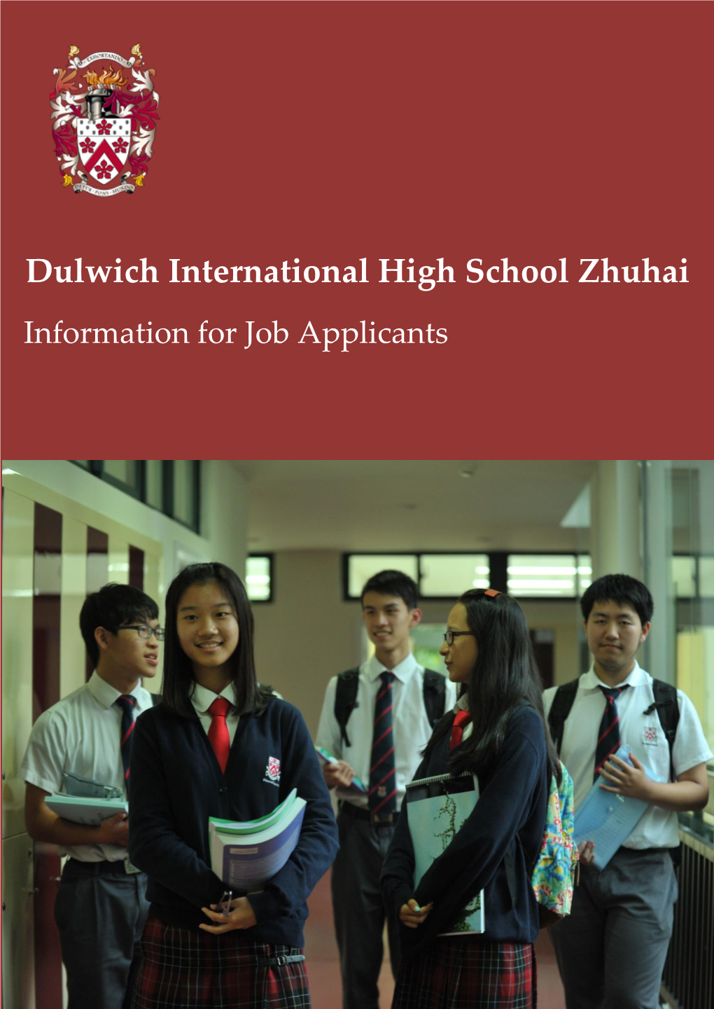 Dulwich International High School Zhuhai Informationdulwich International for Job Applicants High School Zhuhai Information for Job Applicants