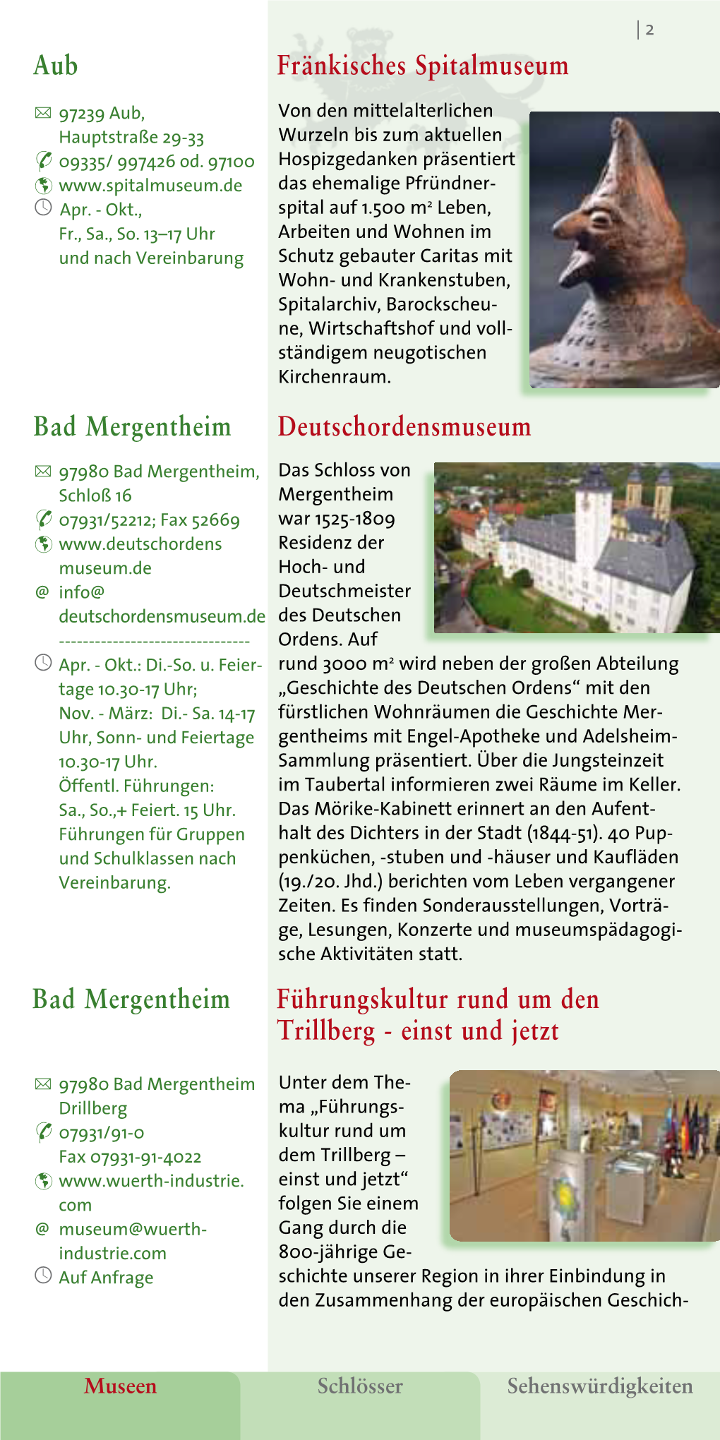 Bad Mergentheim Deutschordensmuseum Aub